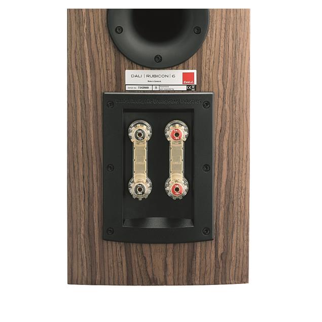 DALI Rubicon 6 - 2,5-Way bass reflex floorstanding loudspeaker (40-200 W / rosso veneer / 1 piece)
