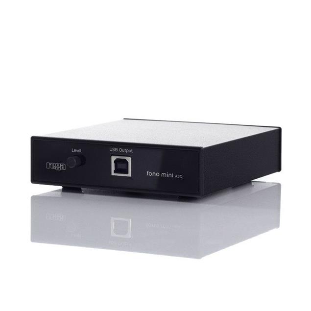 Rega FONO MINI A2D - phono pre-amplifier (USB / MM / black) Exhibitor