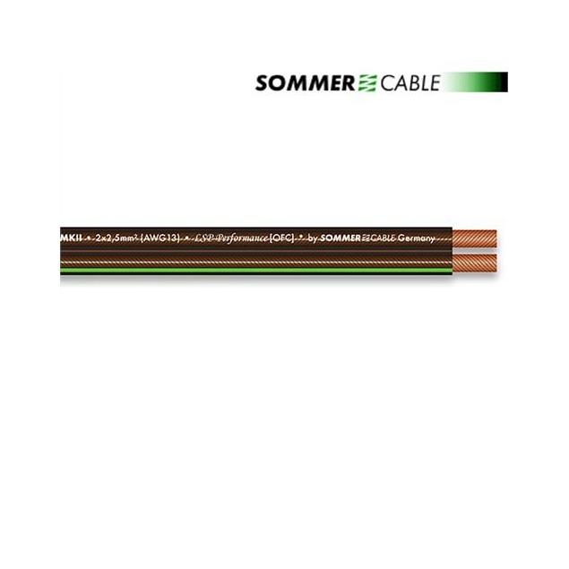 Sommer Cable 240 MKII - SC-ORBIT  - Speaker cable (10 m / 2x4,0 qmm / 12 x 5,9 mm/ black transparent )