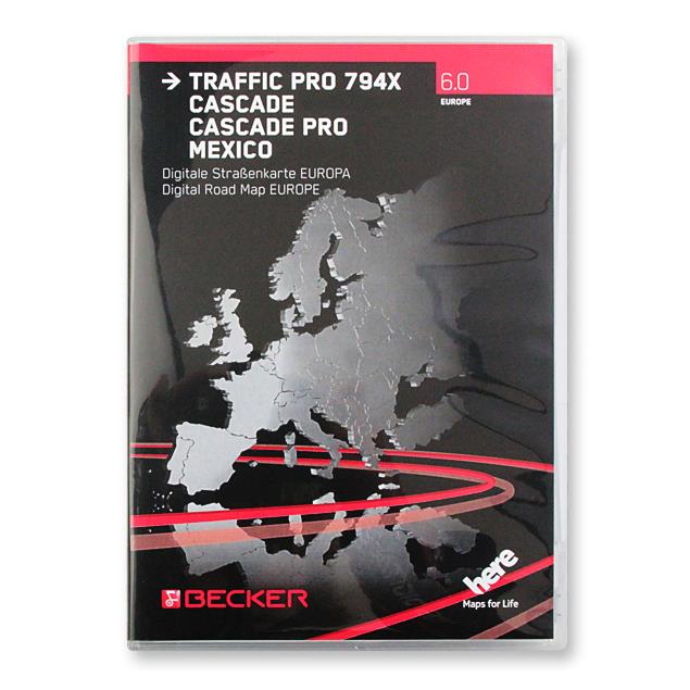 Becker / Navteq T1000-22590 - Europe Cascade Mexico V 6.0 (Compact Flash / 2014/2015)
