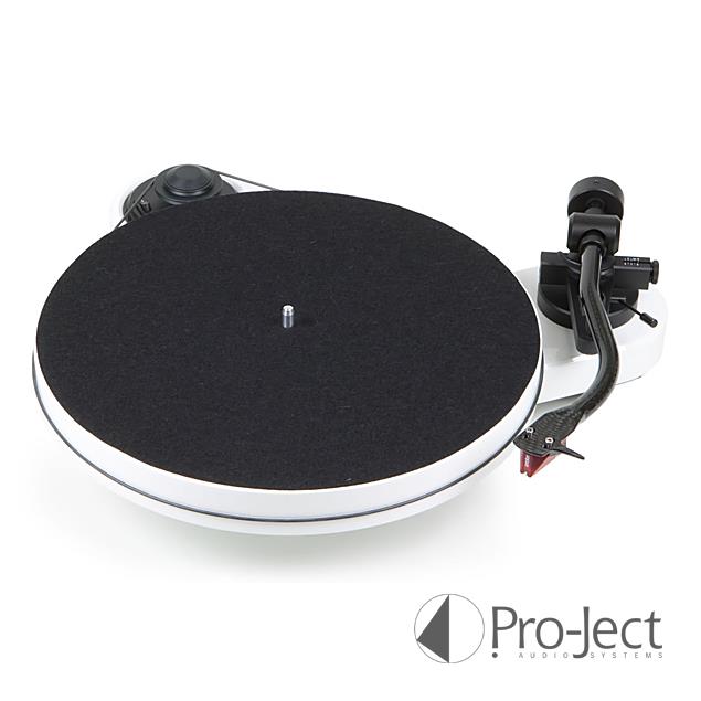 Pro-Ject RPM 1 Carbon - record player incl. tonearm + Ortofon - MM cartridge - 2M Red (white)