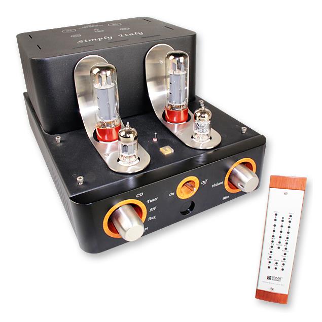 Unison Simply Italy - Tube Amplifier (Black / ultra linear / Class A / 260x350x190 mm)