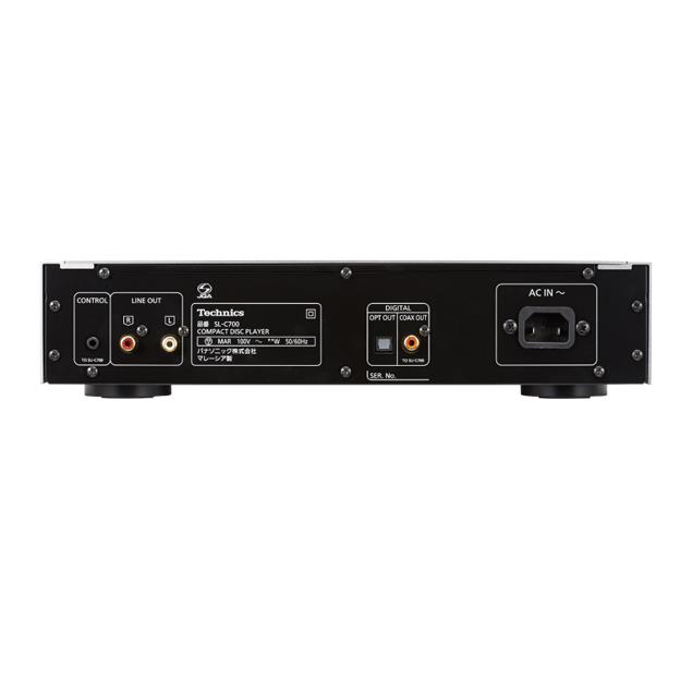 Technics SL-C700 - CD player (premium class / CD / silver) Exhibitor