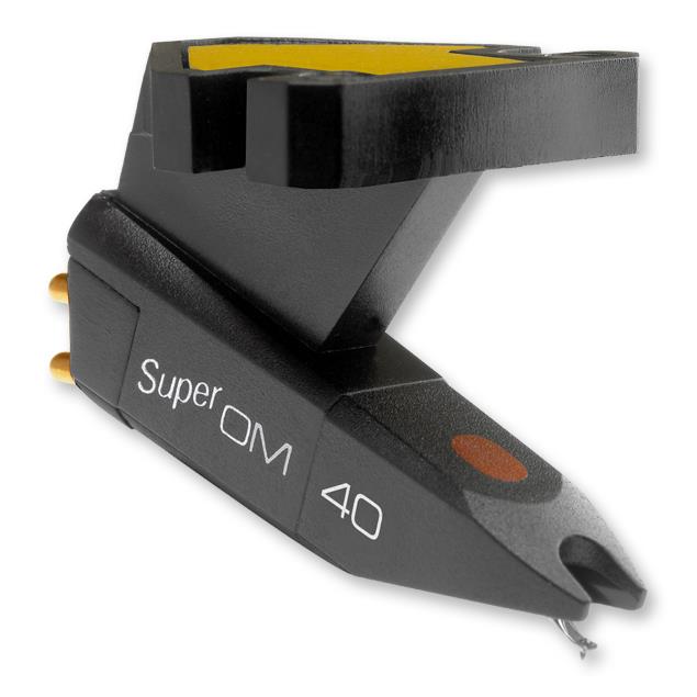 Ortofon Super OM 40 - MM cartridge for turntables (black / Moving Magnet / for light and medium heavy tonearm)