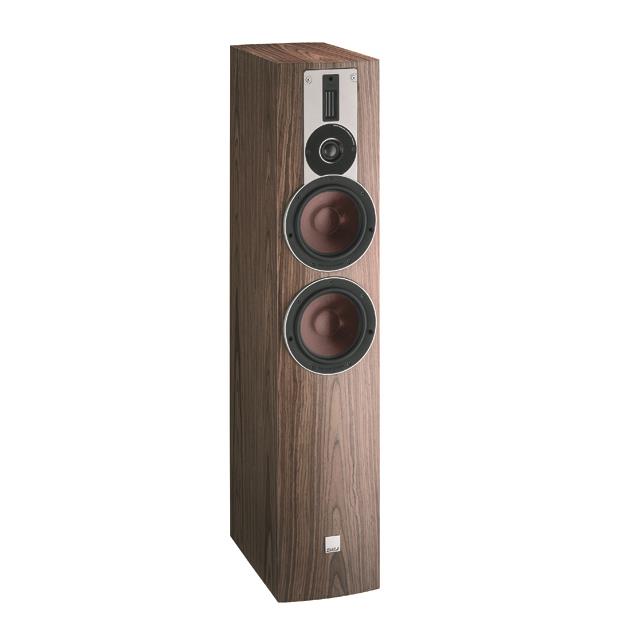 DALI Rubicon 6 - 2,5-Way bass reflex floorstanding loudspeaker (40-200 W / walnut veneer / 1 piece)