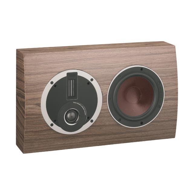 DALI Rubicon LCR On-Wall-Speaker (20-150 W / walnut veneer / 1 piece)