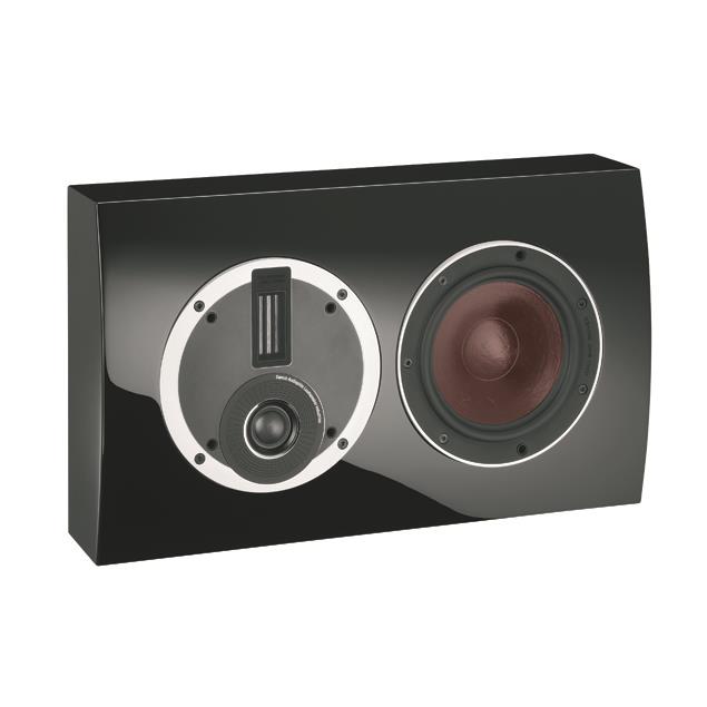 DALI Rubicon LCR On-Wall-Speaker (20-150 W / glossy black / 1 piece)
