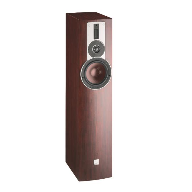 DALI Rubicon 5 - 2,5-Way bass reflex floorstanding loudspeaker (60-150 W / rosso veneer /1 piece)