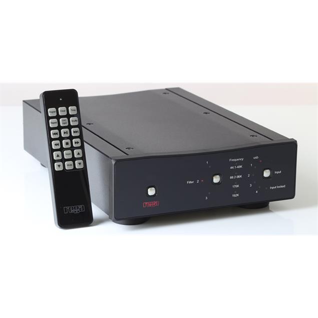 Rega DAC-R REMOTE - Digital-Analog-Wandler (schwarz)