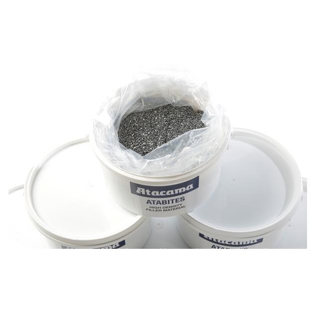 Atacama Atabites SMD-Z 7HD - filler for hi-fi furniture and loudspeaker stands (7 kg in one bucket / made from metal)