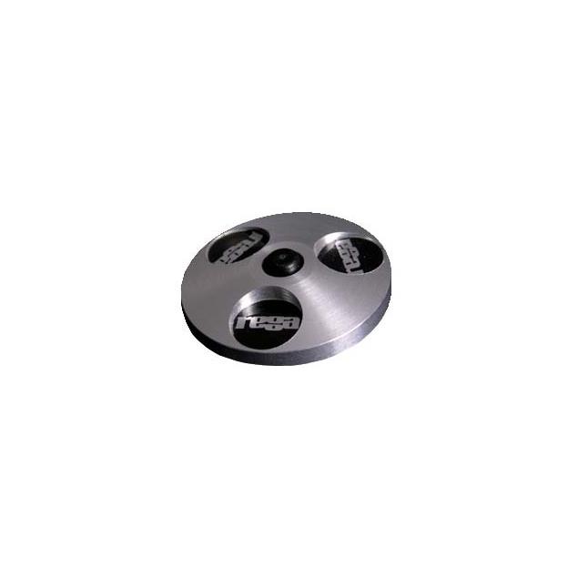 Rega Single puck - record adaptor (for 45s singles with a large center hole / made of aluminum)