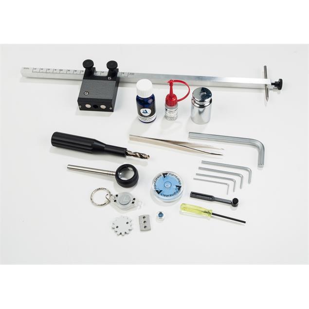 Clearaudio Professional Analogue Tool Kit - record player settings tool set