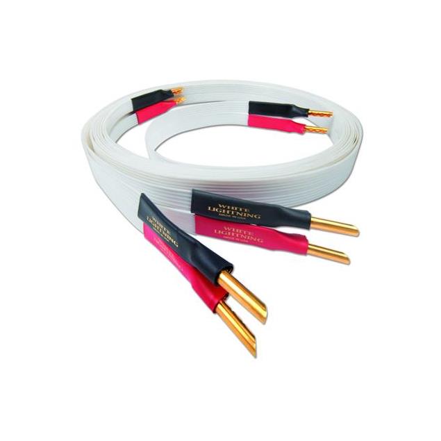 Nordost White Lightning - loudspeaker cable (banana plugs / 2 x 3.0 m / white)