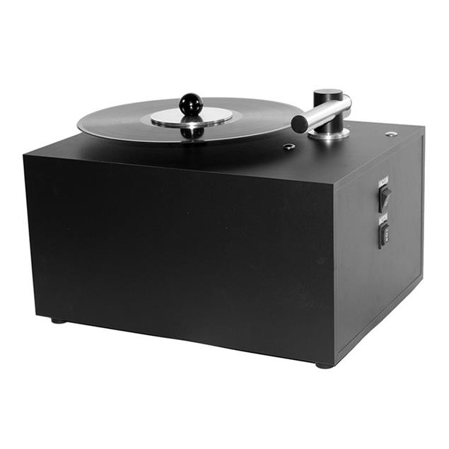 Pro-Ject Vinyl Cleaner VC-S - record cleaning machine for vinyl & 78rpm shellac records (800 Watt / 10,5 kg / 230 V / black)