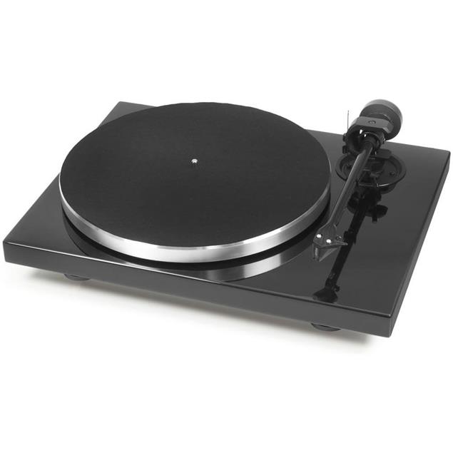 Pro-Ject Xpression Carbon Classic - manual record player incl. Evo tonearm + Ortofon 2M Silver MM cartridge (gloss black / with 8.6" tonearm / + dust cover)