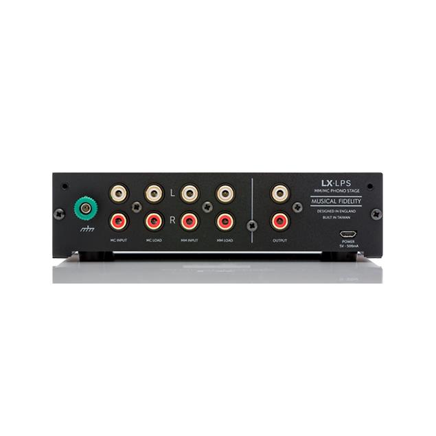 Musical Fidelity LX-LPS - MM/MC phono preamplifier (high-end MM/MC phono stage with two turntable inputs / black)