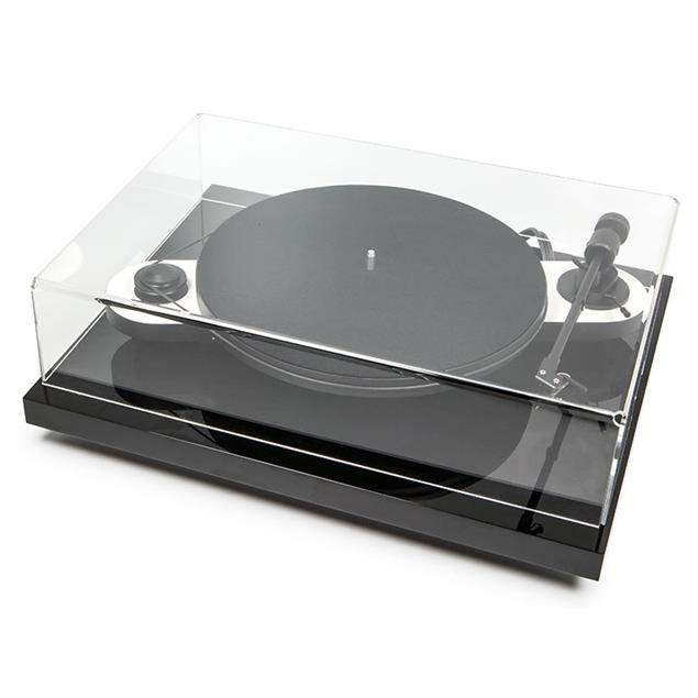 Pro-Ject Ground it E - equipment base made of MDF (in high-gloss black) for various record players