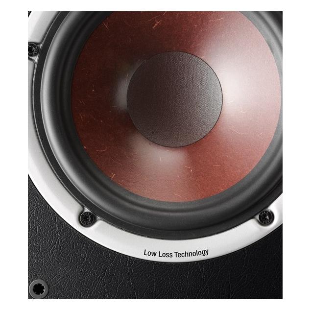 DALI Spektor 2 - 2-Way bass reflex bookshelf-loudspeakers (25-100 Watts / black ash / 1 pair)