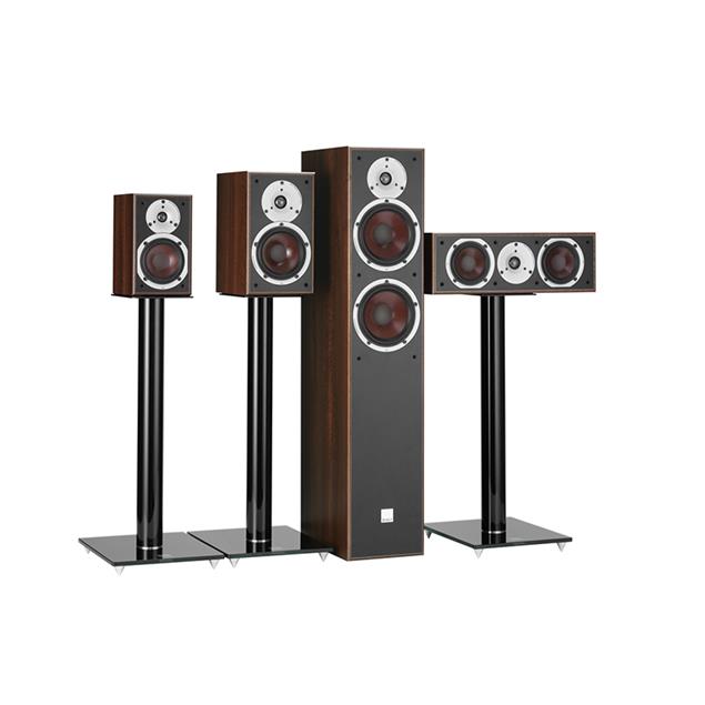 DALI Spektor 2 - 2-Way bass reflex bookshelf-loudspeakers (25-100 Watts / light walnut / 1 pair)