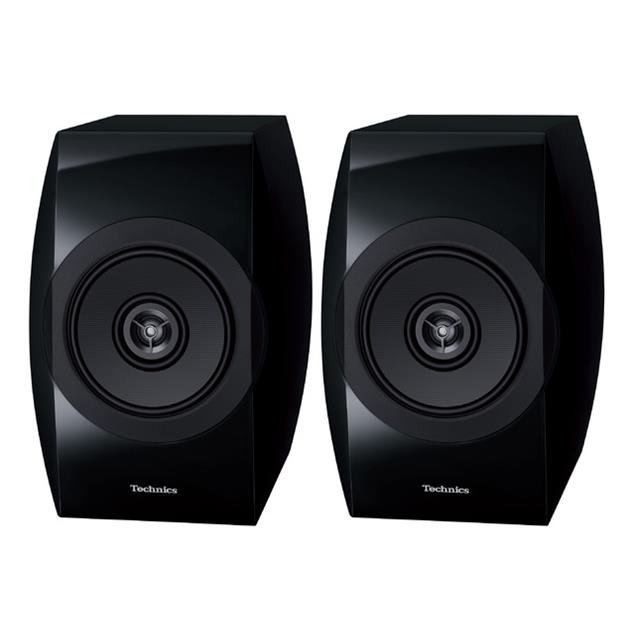 Technics SB-C700 - 2-Way bassreflex compact loudspeakers (100 Watts max. input power / coaxial / high-gloss black / 1 pair)
