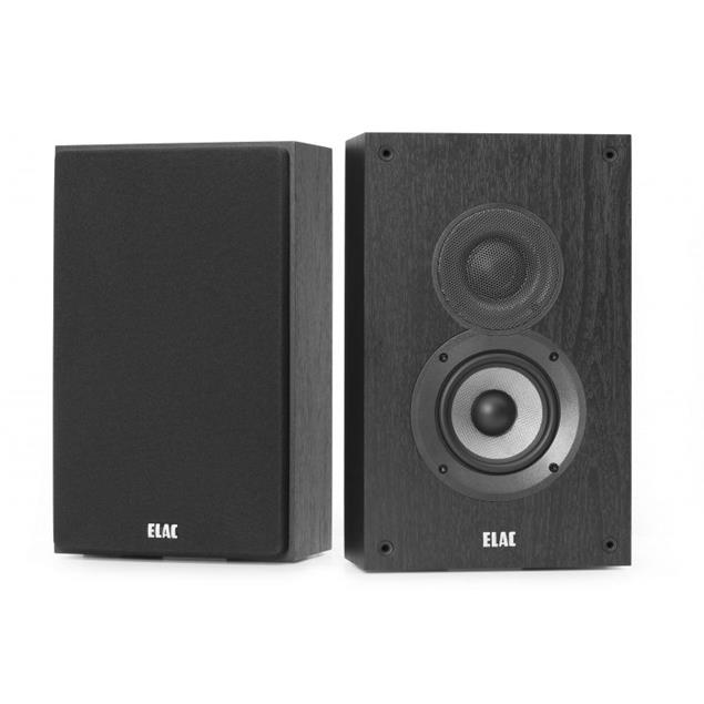 Elac Debut 2.0 OW4.2 by Andrew Jones - 2-way on-wall loudspeakers (80 Watts / black / for wall mounting / 1 pair) - special price!