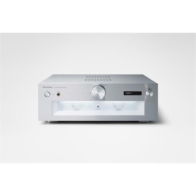 Technics SU-G700 - stereo integrated amplifier - reference amplifier (illuminated large level meter / high rigidity metal double chassis in silver)