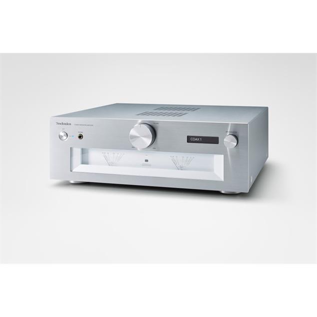 Technics SU-G700 - stereo integrated amplifier - reference amplifier (illuminated large level meter / high rigidity metal double chassis in silver)