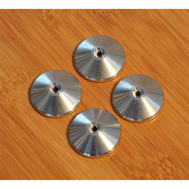 Quadraspire QC SS - spike base (stainless steel / high quality washers / diameter approx. 2.4 cm / set of four)