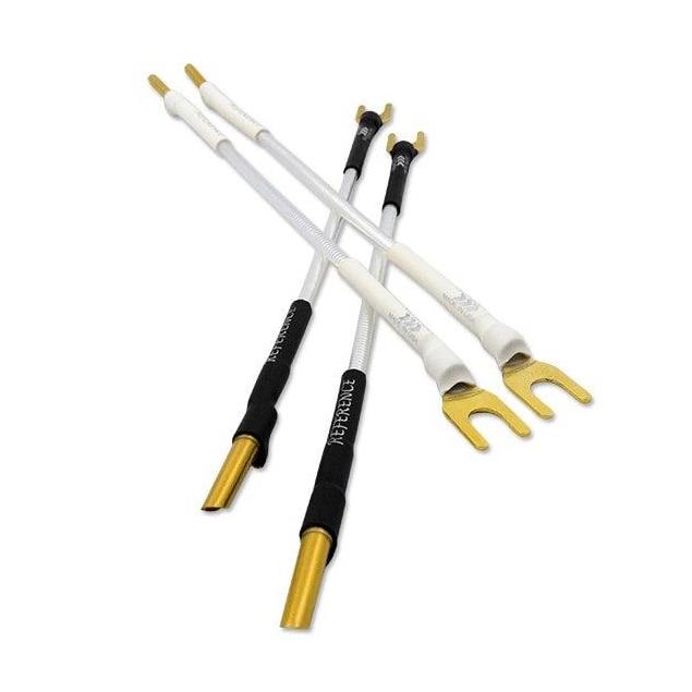 Nordost Reference - Bi-Wire Jumpers (4 pieces / spade to banana / white/black)