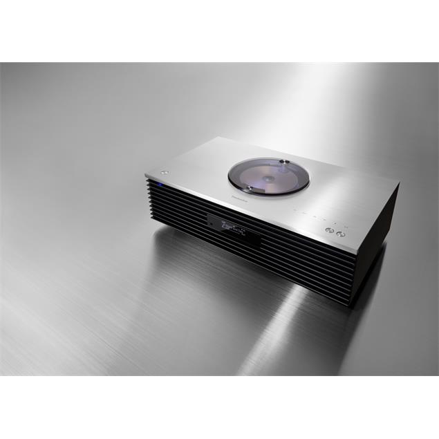Technics SC-C70 - premium all-in-one stereo compact system (with CD player / AirPlay / Bluetooth / USB / Tidal /DAB/DAB+/FM / incl. remote control / black housing with silver top)