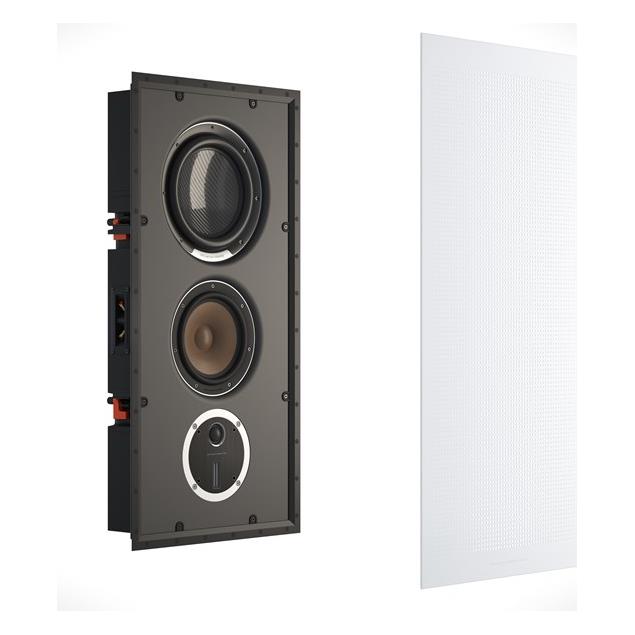 DALI Phantom S-180 - in-wall loudspeaker (40 - 200 Watts / with white lacquered frame / 18.5 kg / 1 piece)