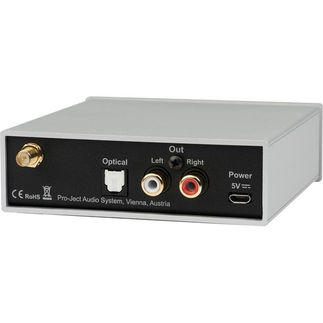 Pro-Ject Bluetooth Box S2 - audiophile Bluetooth audio receiver with aptX (supports aptX & SBC Bluetooth codec / black)
