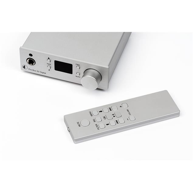 Pro-Ject Control it Pre Box S2 Digital - IR remote control (compatible with Pre Box S2 Digital / housing metal front made of brushed aluminum)