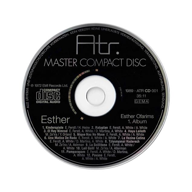 ATR Esther Ofarim: Esther - CD (Audio CD / ATR Master Compact Disc / 12 tracks / new & sealed / ATR-CD 001)