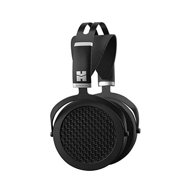 HiFiMAN SUNDARA - open magnetostatic headphones (high end premium headphones / incl. interchangeable connection cables / black)