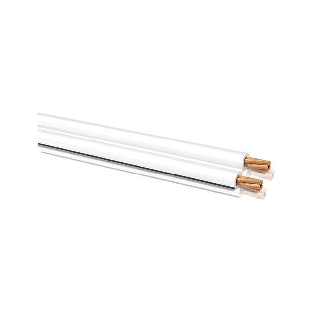 Oehlbach 197 - Speaker Wire SP-15 3000 - loudspeaker cable flexible mini-coil (30 m / white / copper / 2 x 1.5 qmm)