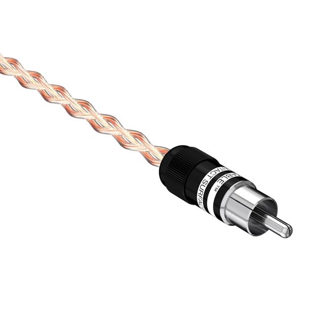 Kimber Kable Timbre - RCA audio cable (RCA-RCA / 0.5 m / transparent / 1 pair)