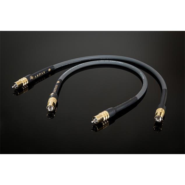 Cardas Audio Iridium Interconnect - RCA cable (2x RCA to 2x RCA / grey / 1.0 m)