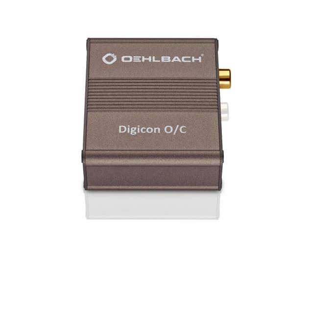 Oehlbach 6037 - Digicon O/C - Digital optical-electrical audio converter (24 bit / metallic brown)