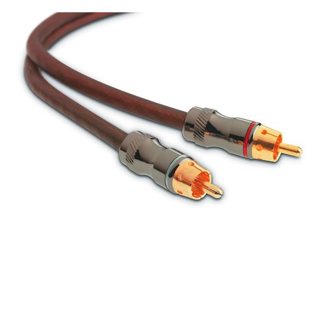 Focal Elite ER3 - RCA audio cable (high performance stereo cable / RCA-RCA / 3.0 m / coppery or milky-transparent / 1 pair)