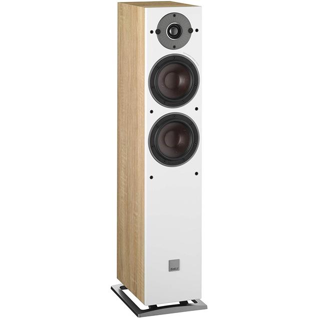 DALI Oberon 5 - 2-Way bass reflex floorstanding loudspeakers (30-150 Watts / light oak / 1 pair)