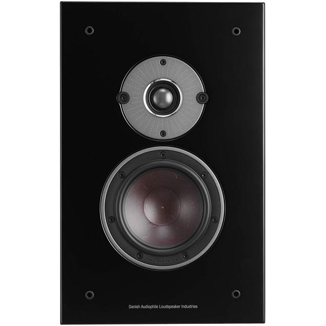 DALI Oberon On-Wall - 2-Way bass reflex wall loudspeakers (25-100 Watts / black ash / for wall mounting / 1 pair)