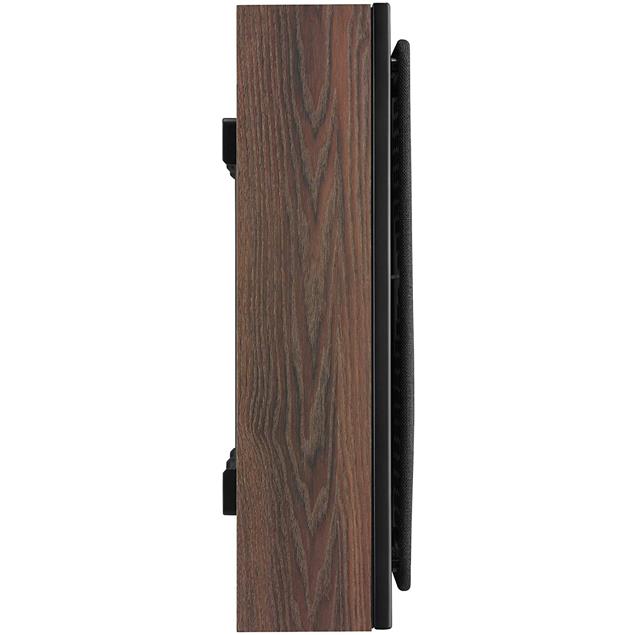 DALI Oberon On-Wall - 2-Way bass reflex wall loudspeakers (25-100 Watts / dark walnut / for wall mounting / 1 pair)