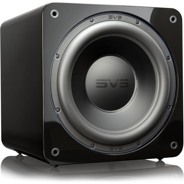 SVS SB-3000 - Active subwoofer (800 Watts RMS continuous power / 2500 Watts maximum peak / front firing 13 inch driver / high-gloss black)