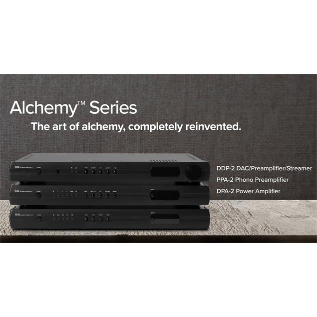 Elac Alchemy PPA-2 - phono preamplifier (incl. DC servo-controlled power amplifier / ultra-low-noise FET circuit / switchable MM or MC amplification / XLR / black)