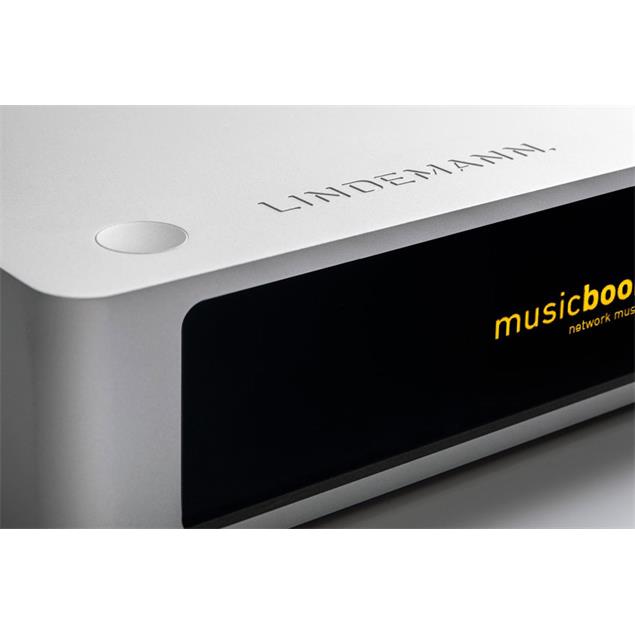 Lindemann Audio musicbook: SOURCE II - audio music player & streaming pre-stage (streaming 4.0 / Roon Ready / Spotify / TIDAL / MM RCA phono input / alu silver)