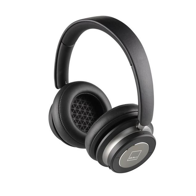 Dali IO-6 - premium Bluetooth headphones feat. noise-cancelling (with suppression / incl. various cables / incl. high quality travel case / black = Iron Black)
