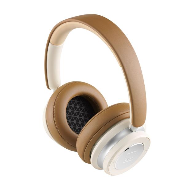 Dali IO-6 - premium Bluetooth headphones feat. noise-cancelling (with suppression / incl. various cables / incl. high quality travel case / white = Caramel White)