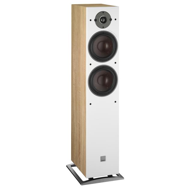 DALI Oberon 7 - 2-Way bass reflex floorstanding loudspeakers (30-180 Watts / light oak / 1 pair)