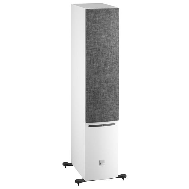 DALI Rubicon 6 C - 2,5-Way bass reflex floorstanding loudspeaker (250 W RMS = max. amplifier power output / high-gloss white / 1 piece)